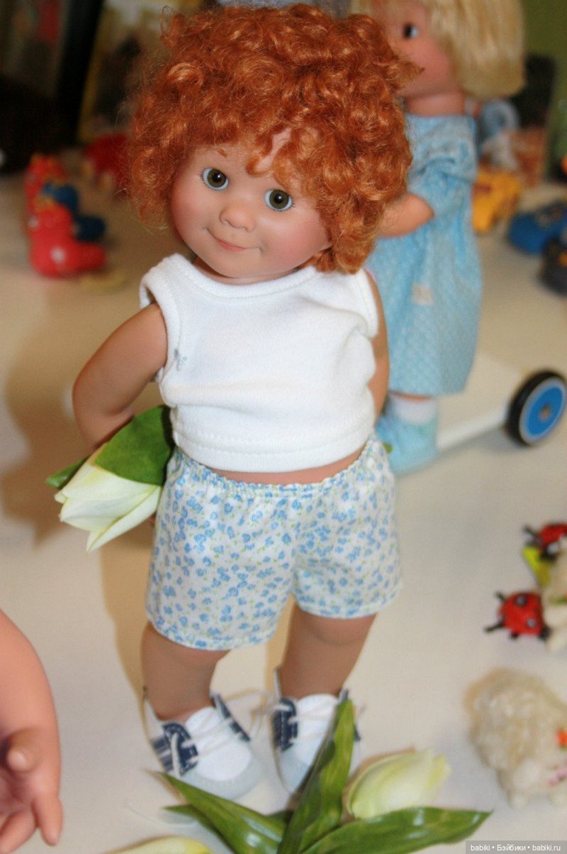 Вихтели на Пасхальной встрече 2016 в магазине коллекционных кукол в Нидерландах