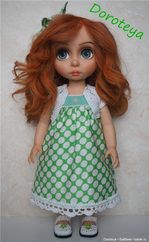 Из принцессы в - Маленькая девочка Рита - ООАК куклы Disney Animators (фото 5)