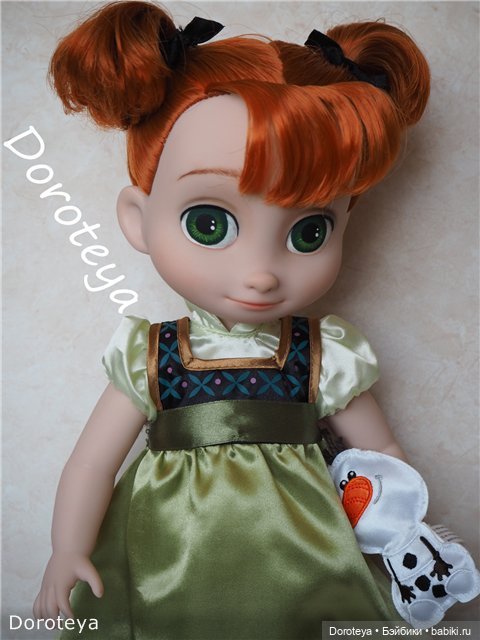 ООАК Анны из «Холодного сердца» Disney Animators (фото 8)