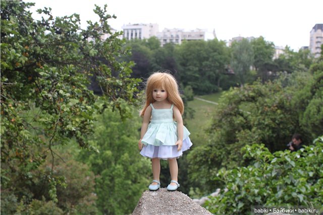 Мой первый Париж (из летнего дневника Ава Розы). Коллекционная кукла Heidi Plusczok (фото 5)