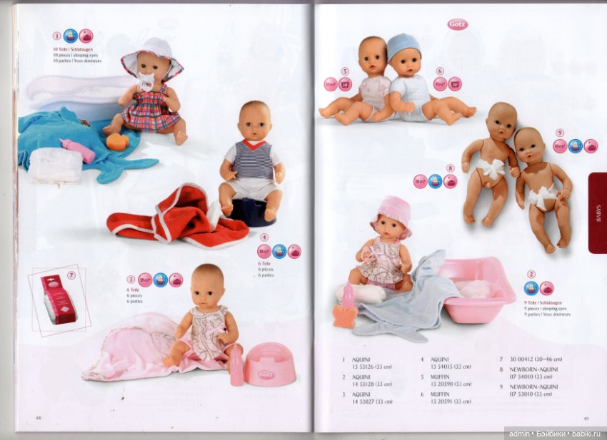 Бумажный каталог Gotz 2014