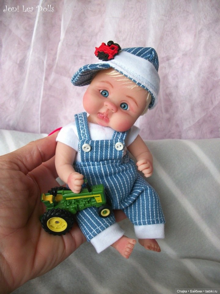 Авторские куклы дети из полимерной глины от Joni Lea - ч.18