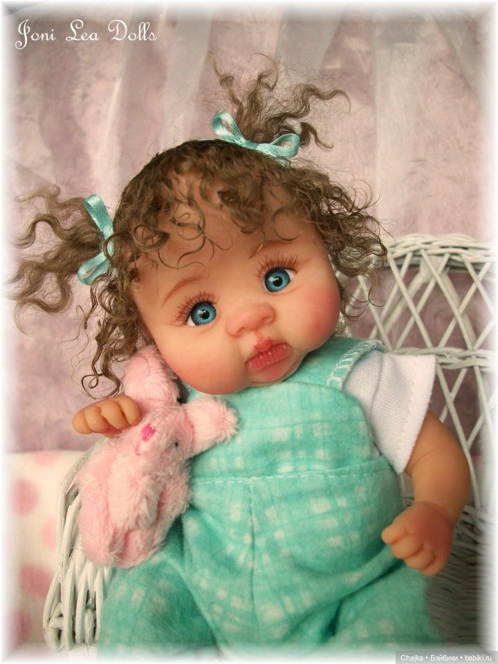 Авторские куклы дети из полимерной глины от Joni Lea - ч.18