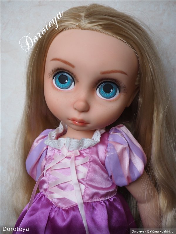 ООАК куклы Рапунцель — ООАК и репейнт Принцесс Диснея (Disney): Аниматорс (фото 3)