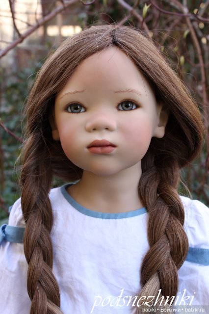 В нашем саду распустилась лилия... Необыкновенная красавица Lihle от Annette Himstedt (фото 3)