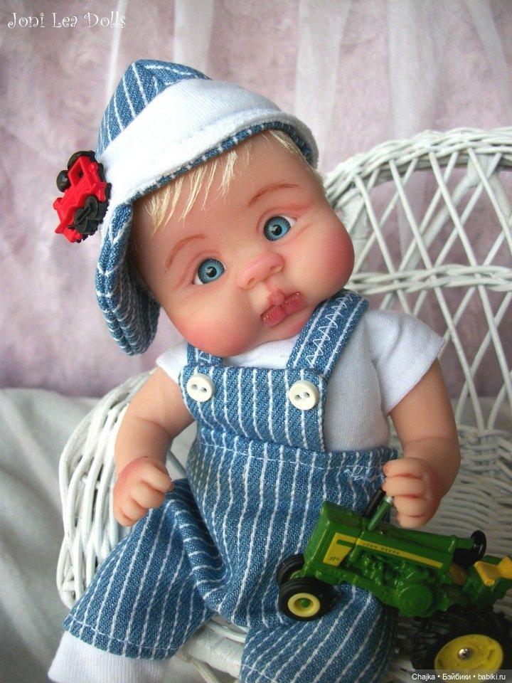 Авторские куклы дети из полимерной глины от Joni Lea - ч.18
