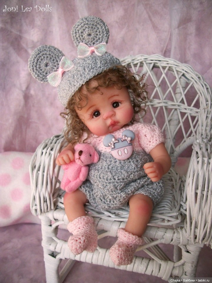 Авторские куклы дети из полимерной глины от Joni Lea - ч.18