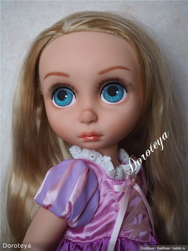 ООАК куклы Рапунцель — ООАК и репейнт Принцесс Диснея (Disney): Аниматорс (фото 4)