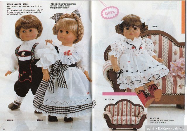 Gotz. Каталог 1990г — Куклы Gotz (Готц): Ханна (фото 5)