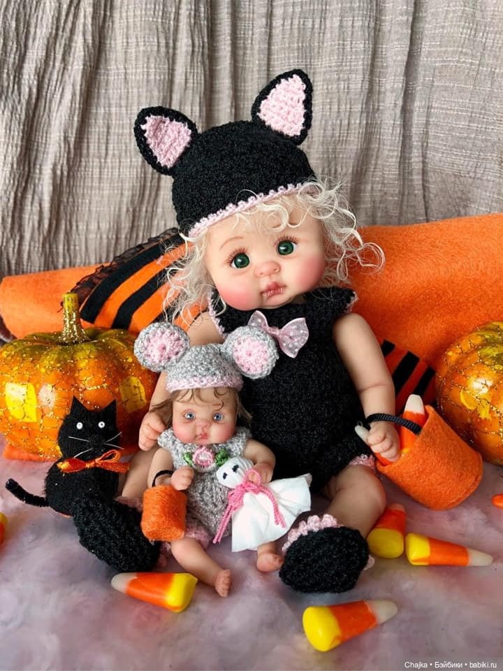 Авторские куклы дети из полимерной глины от Joni Lea - ч.18