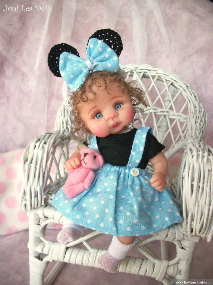 Авторские куклы дети из полимерной глины от Joni Lea - ч.18