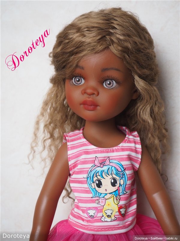 ООАК куклы Поала Рейна (Paola Reina). Обновленная Нора (фото 7)