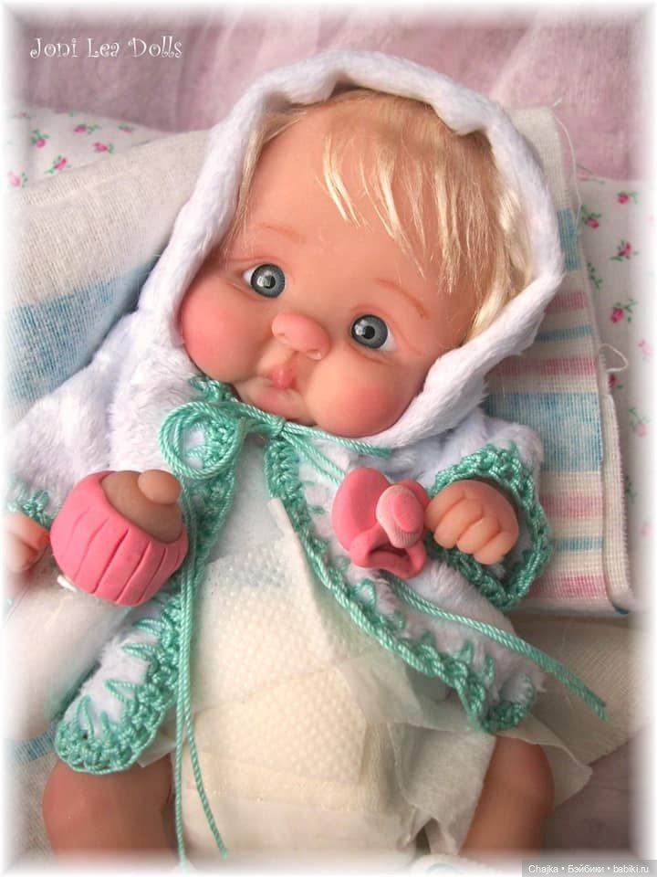 Авторские куклы дети из полимерной глины от Joni Lea - ч.18 (фото 3)