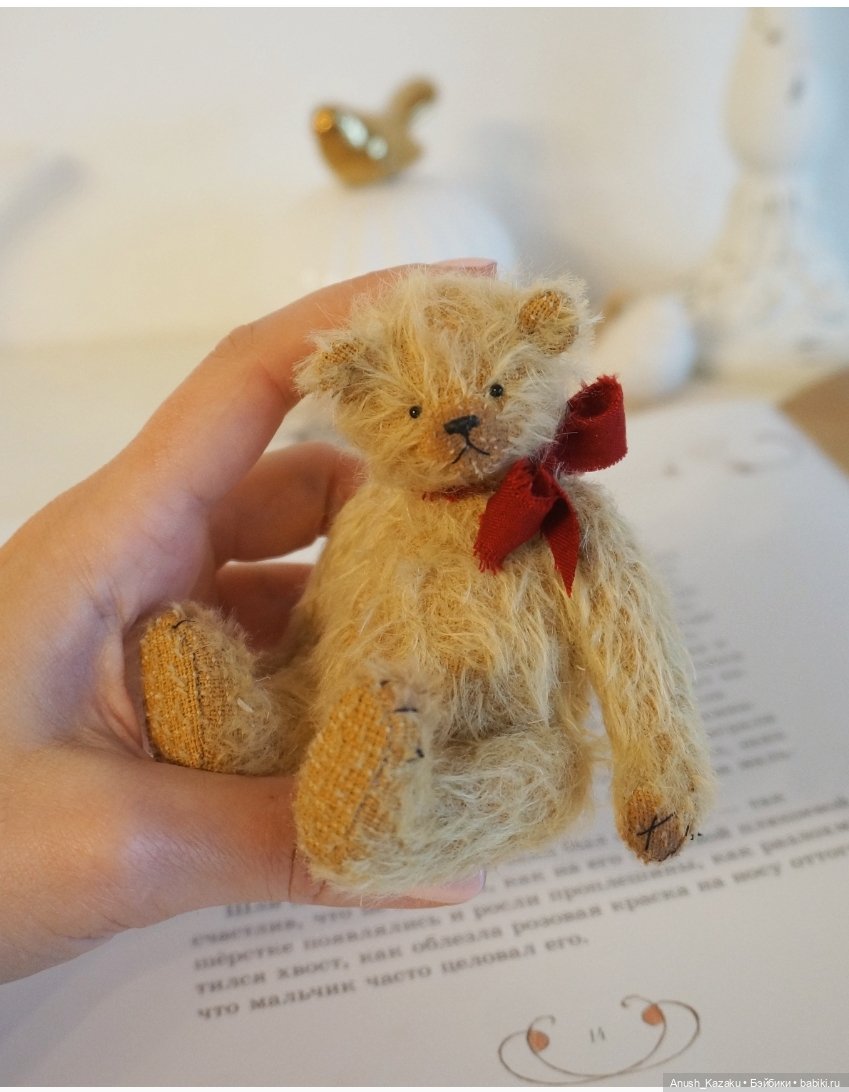 ❤ Уэсли — Авторские мишки Тедди и друзья: фото (фото 5)