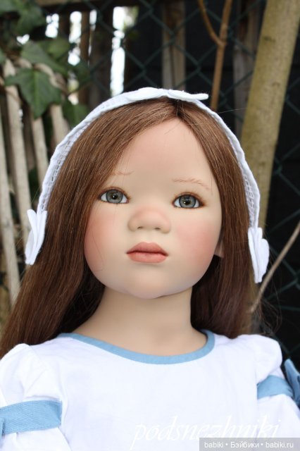 В нашем саду распустилась лилия... Необыкновенная красавица Lihle от Annette Himstedt (фото 9)