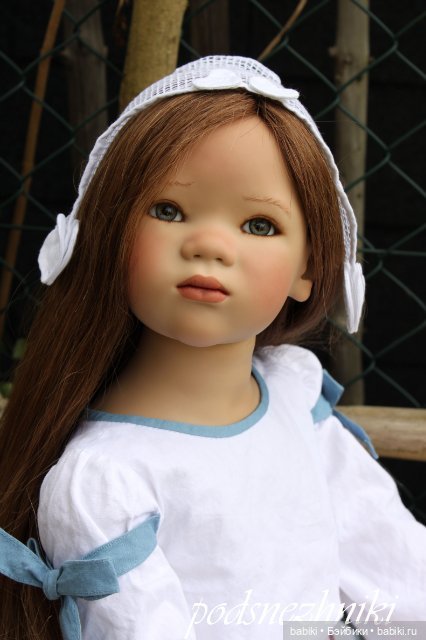 В нашем саду распустилась лилия... Необыкновенная красавица Lihle от Annette Himstedt (фото 2)