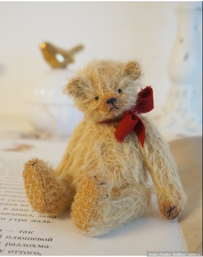 ❤ Уэсли — Авторские мишки Тедди и друзья: фото (фото 2)