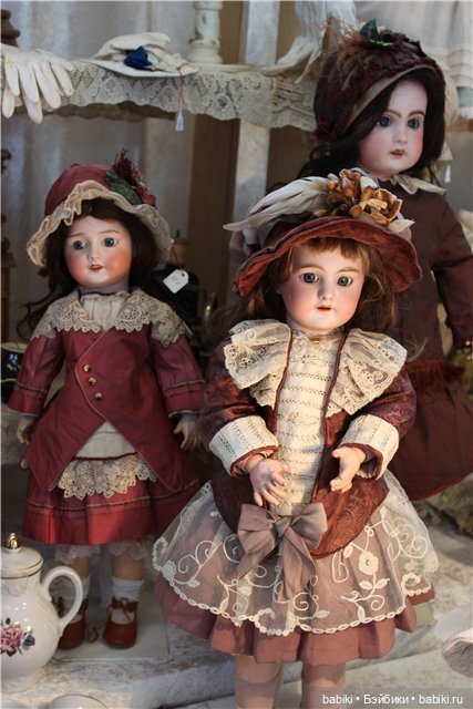 Антикварные куклы и репродукции на выставке кукол в немецком Neustadt 2011 (фото 8)