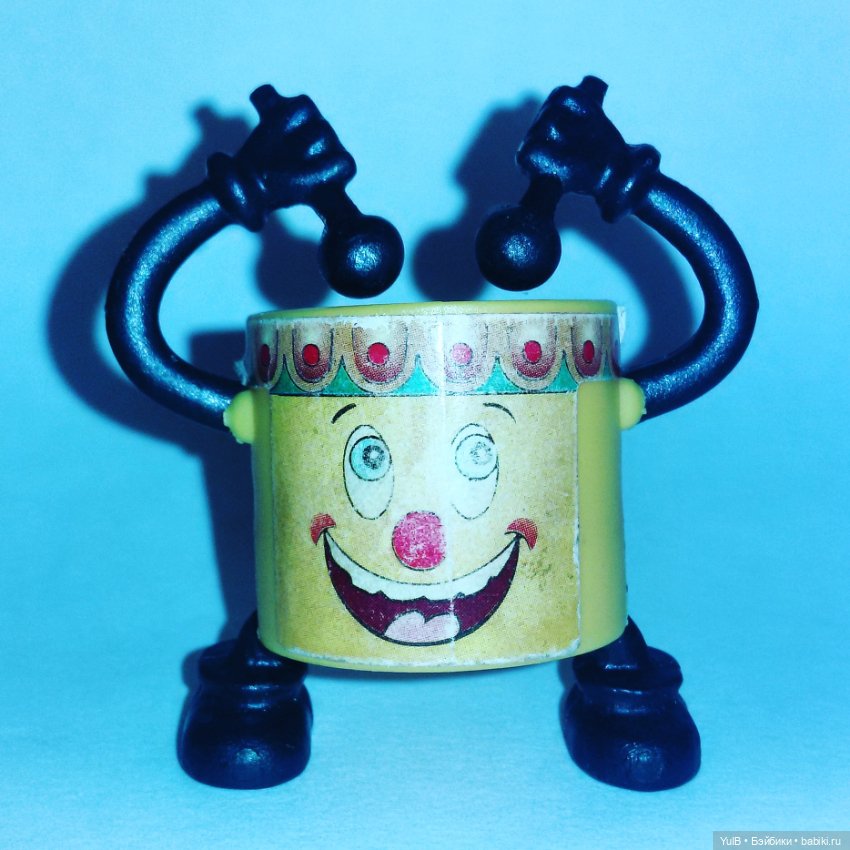 ...Барабан и Виолончель — Фигурки Киндер Сюрприз (Kinder)