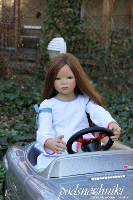 В нашем саду распустилась лилия... Необыкновенная красавица Lihle от Annette Himstedt