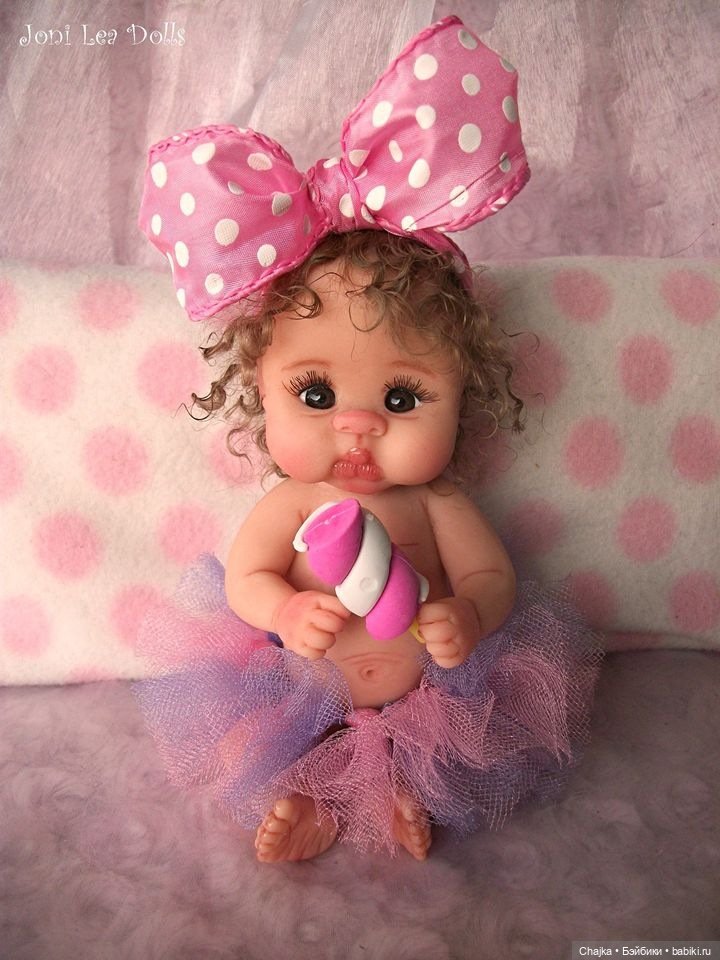 Авторские куклы дети из полимерной глины от Joni Lea - ч.18