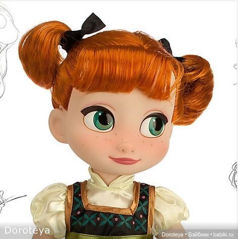 ООАК Анны из «Холодного сердца» Disney Animators