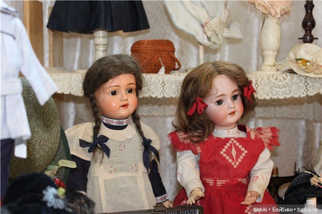 Антикварные куклы и репродукции на выставке кукол в немецком Neustadt 2011 (фото 5)