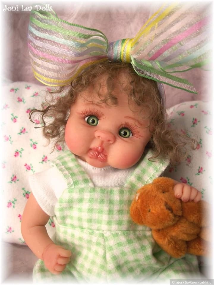 Авторские куклы дети из полимерной глины от Joni Lea - ч.18 (фото 5)