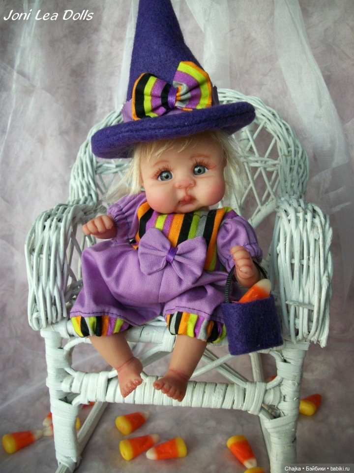 Авторские куклы дети из полимерной глины от Joni Lea - ч.18