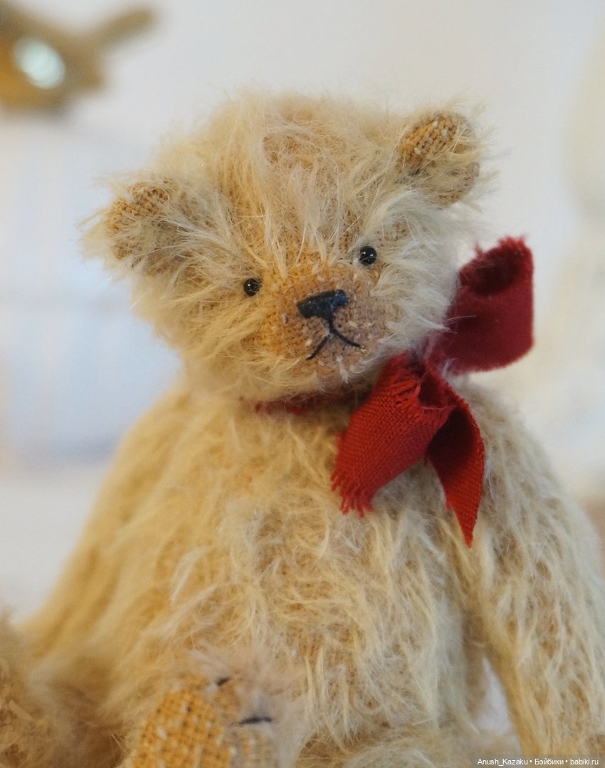 ❤ Уэсли — Авторские мишки Тедди и друзья: фото (фото 4)