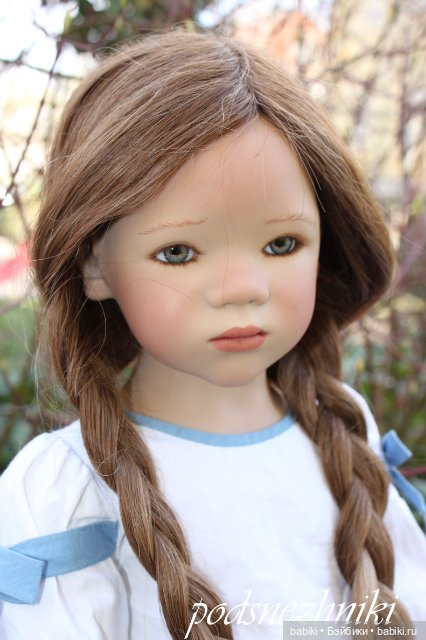 В нашем саду распустилась лилия... Необыкновенная красавица Lihle от Annette Himstedt (фото 7)