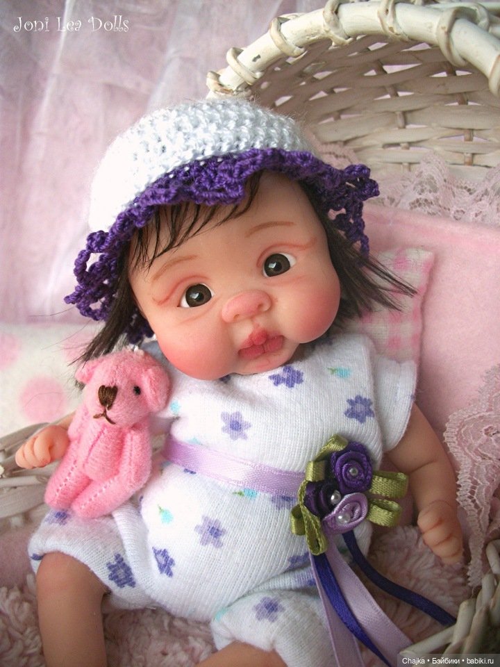 Авторские куклы дети из полимерной глины от Joni Lea - ч.18