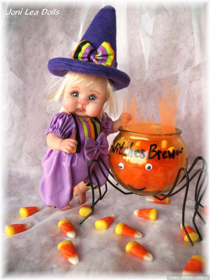 Авторские куклы дети из полимерной глины от Joni Lea - ч.18