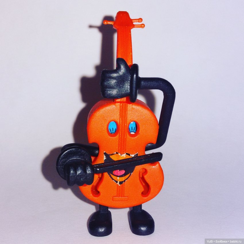 ...Барабан и Виолончель — Фигурки Киндер Сюрприз (Kinder) (фото 2)