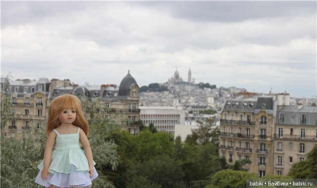 Мой первый Париж (из летнего дневника Ава Розы). Коллекционная кукла Heidi Plusczok (фото 7)