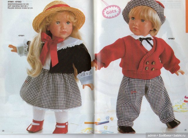Gotz. Каталог 1990г — Куклы Gotz (Готц): Ханна (фото 9)