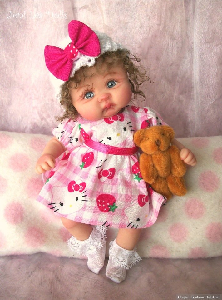 Авторские куклы дети из полимерной глины от Joni Lea - ч.18