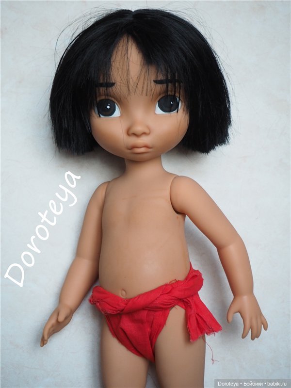 «Я волк! Я волк свободного племени!» Маугли - ООАК куклы Disney Princess