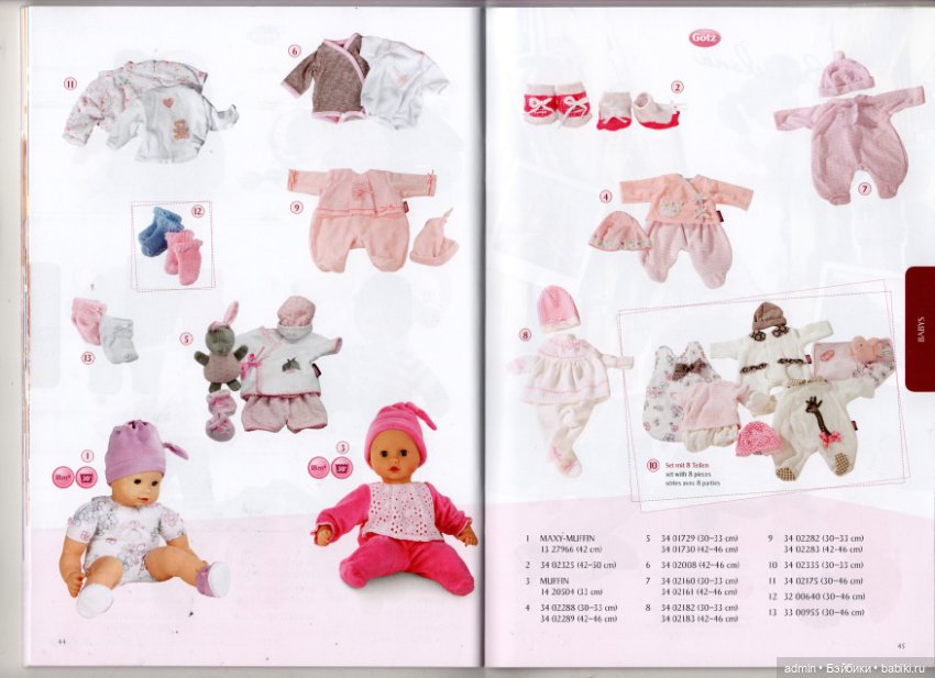 Бумажный каталог Gotz 2014