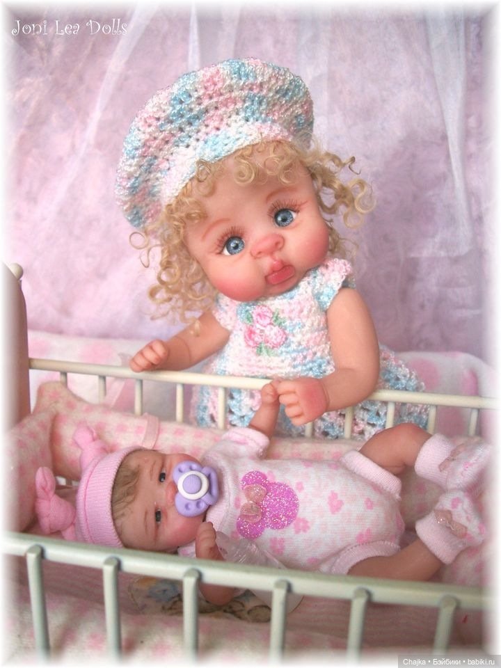 Авторские куклы дети из полимерной глины от Joni Lea - ч.18