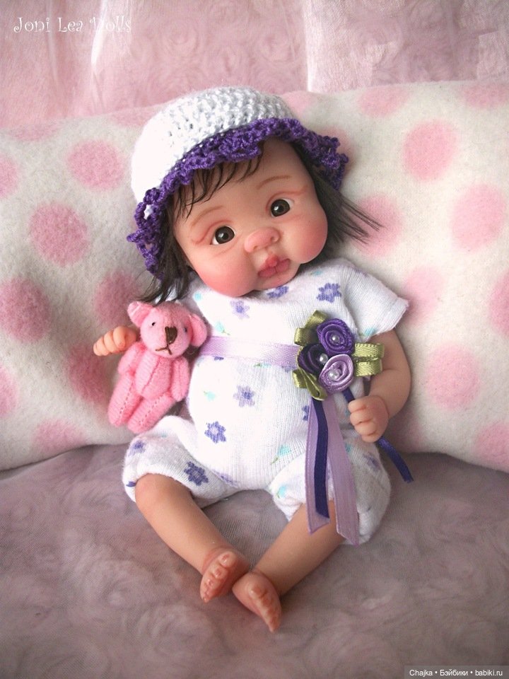 Авторские куклы дети из полимерной глины от Joni Lea - ч.18