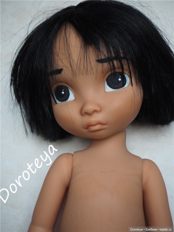 «Я волк! Я волк свободного племени!» Маугли - ООАК куклы Disney Princess (фото 10)