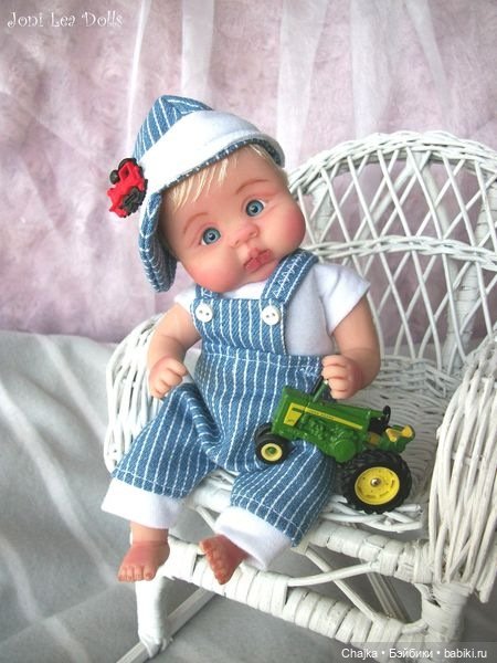 Авторские куклы дети из полимерной глины от Joni Lea - ч.18