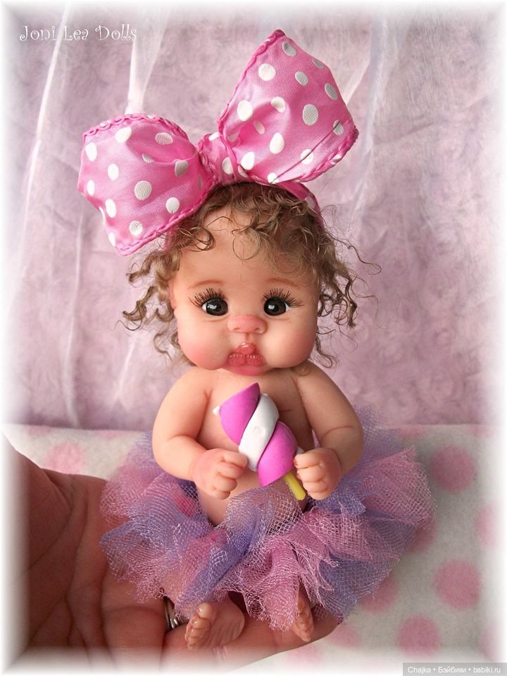Авторские куклы дети из полимерной глины от Joni Lea - ч.18