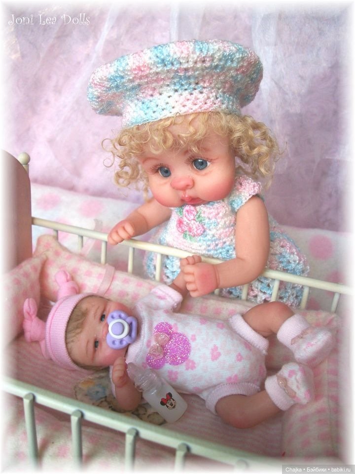 Авторские куклы дети из полимерной глины от Joni Lea - ч.18