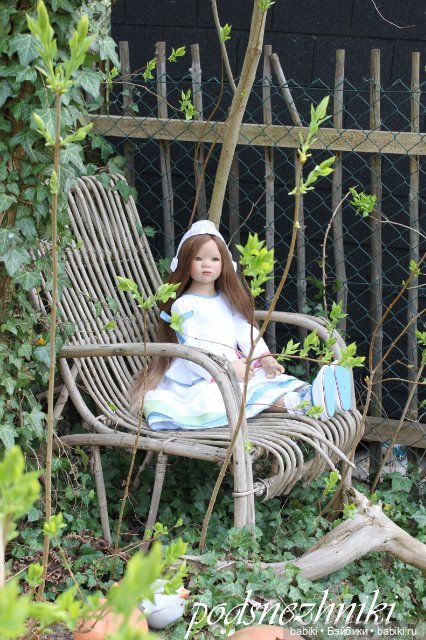 В нашем саду распустилась лилия... Необыкновенная красавица Lihle от Annette Himstedt