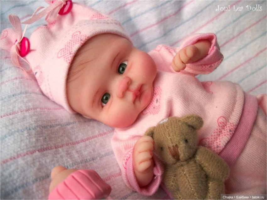 Авторские куклы дети из полимерной глины от Joni Lea - ч.18 (фото 8)