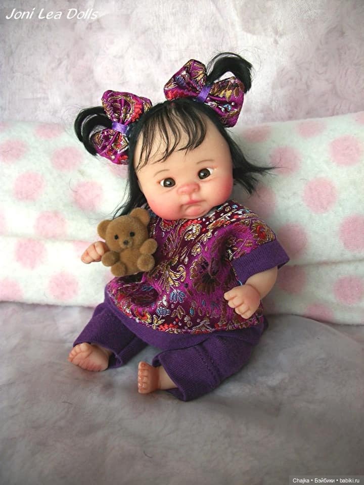 Авторские куклы дети из полимерной глины от Joni Lea - ч.18