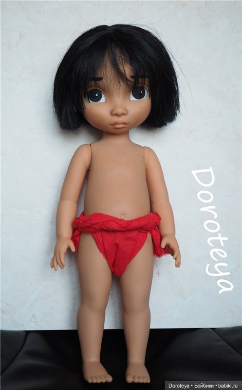 «Я волк! Я волк свободного племени!» Маугли - ООАК куклы Disney Princess (фото 9)