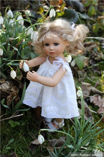 Искренне ваша, с подснежниками... Jasmine от Gabrielle Muller